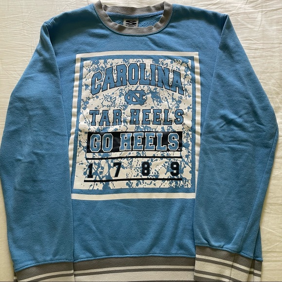 Vintage UNC University of North Carolina Tarheels Crewneck Sweatshirt - Picture 1 of 4